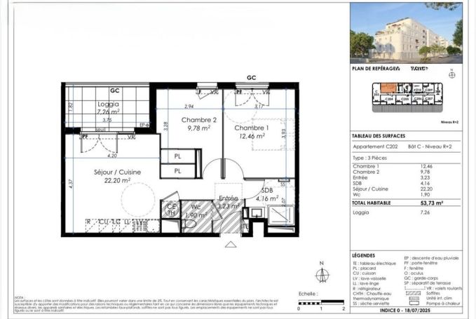 A louer APPARTEMENT T3 53 M2 BORD DE MER LA SEYNE SUR MER