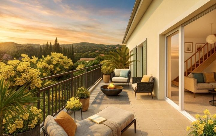 A louer APPARTEMENT T3 57 M2 BORD DE MER COGOLIN