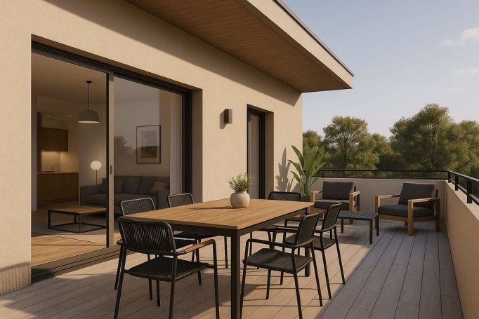 A louer APPARTEMENT T3 63 M2 TERRASSE BORD DE MER AJACCIO