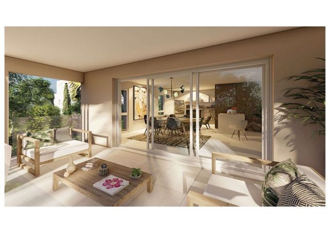 A louer APPARTEMENT DE PRESTIGE T4 90 M2 BORD DE MER SIX FOURS LES PLAGES