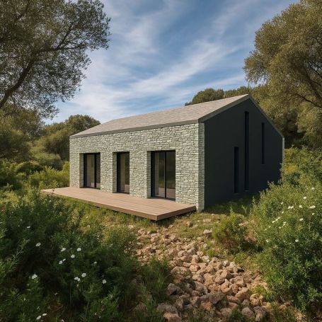 A louer MAISON  CONTEMPORAINE BORD DE MER BONIFACIO