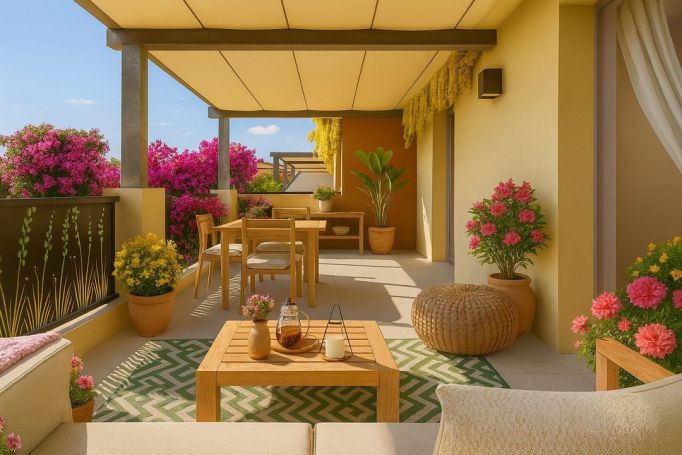 A louer APPARTEMENT T3 61 M2 TERRASSE BORD DE MER BORMES LES MIMOSAS