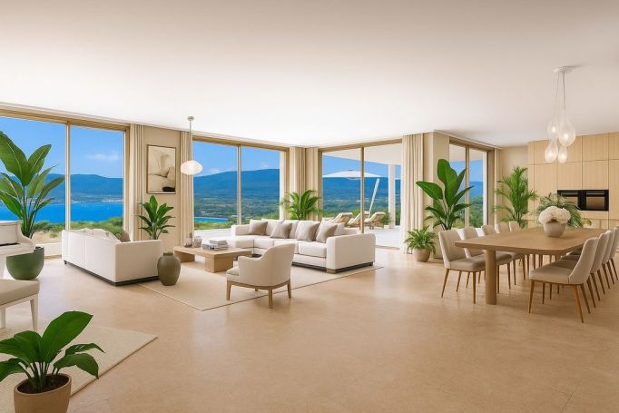 A louer MAISON  DE MAîTRE BORD DE MER GRIMAUD