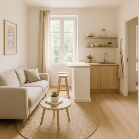 A louer STUDIO NEUF  15 M2 BORD DE MER NICE