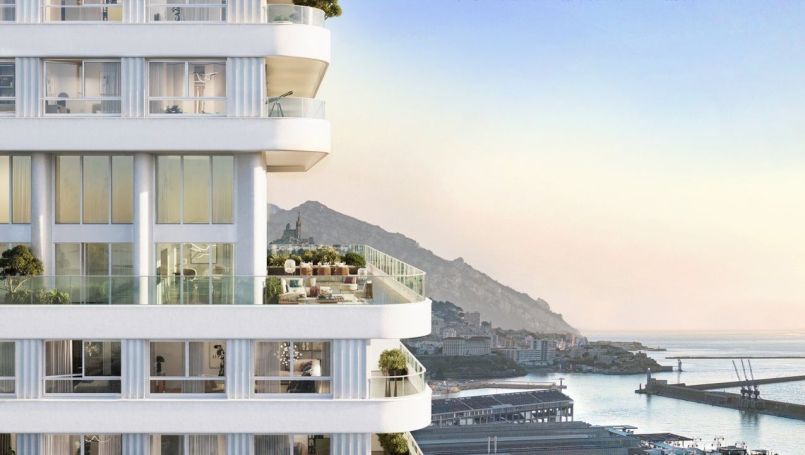 A louer APPARTEMENT DE PRESTIGE T4 206 M2 TERRASSE BORD DE MER MARSEILLE 2EME