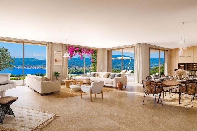 A louer MAISON  DE MAîTRE BORD DE MER GRIMAUD