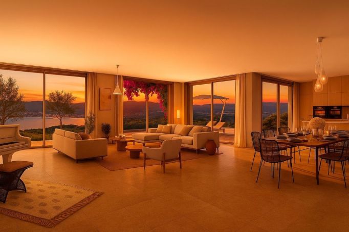 A louer MAISON  DE MAîTRE BORD DE MER GRIMAUD