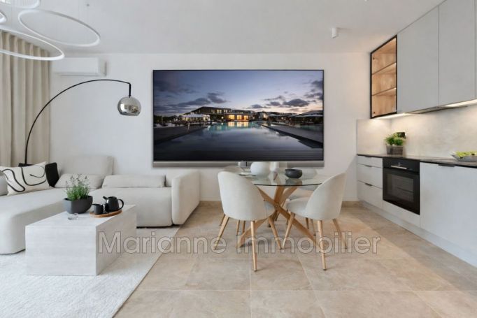 A louer APPARTEMENT DE PRESTIGE NEUF T3 62 M2 TERRASSE BORD DE MER MONTPELLIER