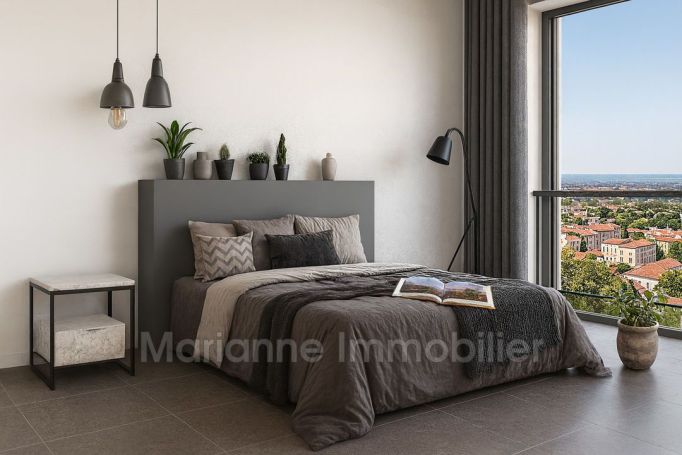 A louer APPARTEMENT DUPLEX DE PRESTIGE T5 95 M2 TERRASSE  MONTPELLIER