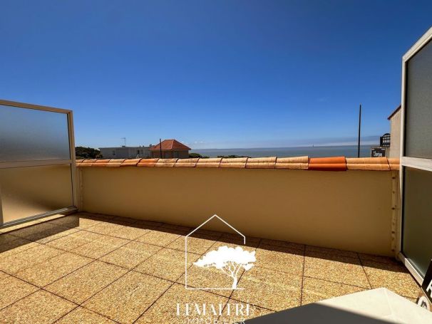 A louer APPARTEMENT T2 36 M2 TERRASSE VUE MER SAINT PALAIS SUR MER