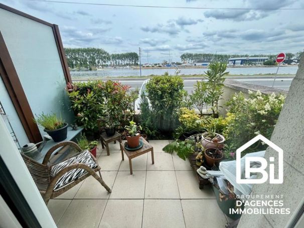 A louer APPARTEMENT T3 51 M2 TERRASSE BORD DE MER OUISTREHAM