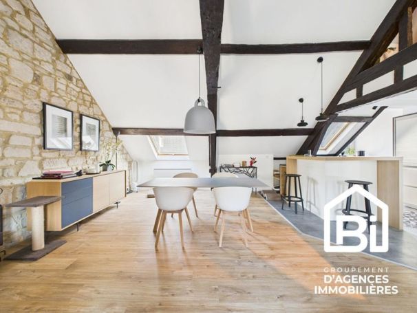 A louer APPARTEMENT DUPLEX T4 100 M2  CAEN