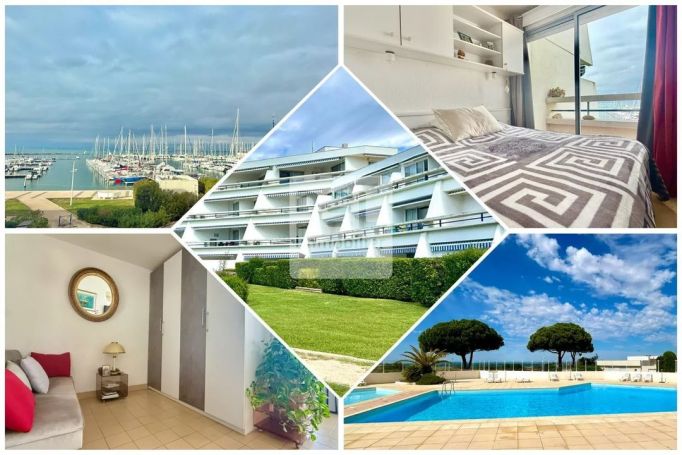 A louer APPARTEMENT T2 30 M2 TERRASSE BORD DE MER LE GRAU DU ROI