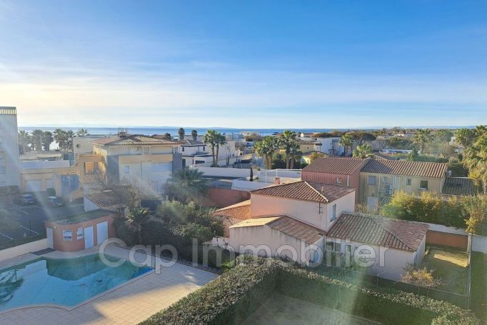 A louer APPARTEMENT DUPLEX T3 60 M2 TERRASSE VUE MER LE CAP D AGDE