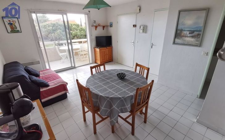 A louer APPARTEMENT T3 43 M2 TERRASSE BORD DE MER VALRAS PLAGE