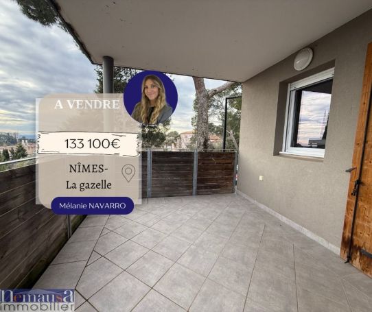 A louer APPARTEMENT T2 55 M2 TERRASSE  NIMES