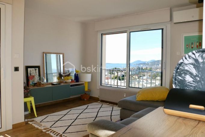 A louer APPARTEMENT T3 71 M2 VUE MER ANTIBES