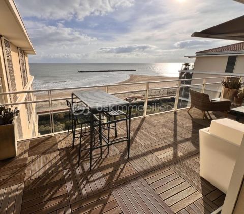 A louer APPARTEMENT DE PRESTIGE T4 88 M2 TERRASSE VUE MER PALAVAS LES FLOTS