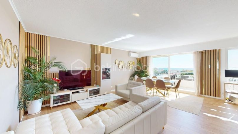 A louer APPARTEMENT T4 92 M2 TERRASSE VUE MER SAINT LAURENT DU VAR