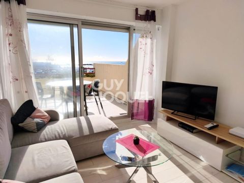 A louer APPARTEMENT T2 37 M2 TERRASSE VUE MER PALAVAS LES FLOTS