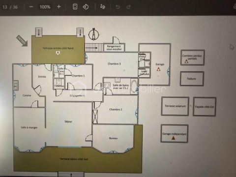 A vendre MAISON  7 PIECES 175 M2 VUE MER BONIFACIO