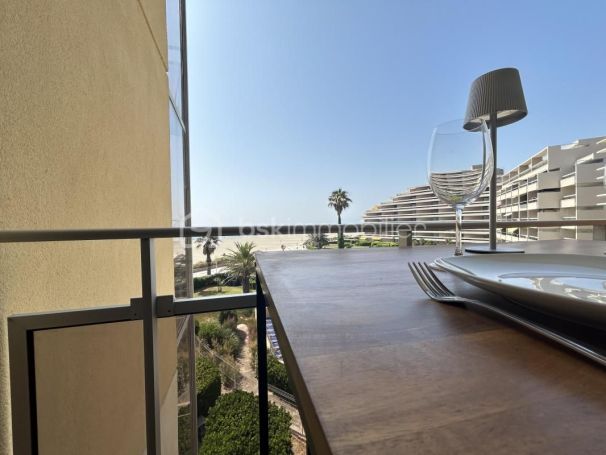 A louer STUDIO NEUF  35 M2 VUE MER CANET EN ROUSSILLON