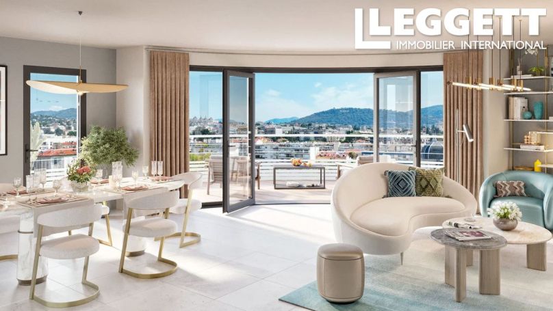 A louer APPARTEMENT NEUF T3 85 M2 TERRASSE BORD DE MER NICE