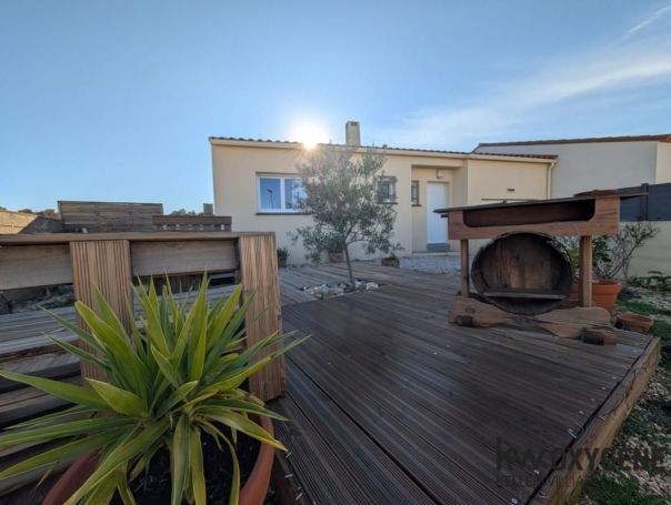 MAISON  4 PIECES 80 M2 BORD DE MER SALSES LE CHATEAU