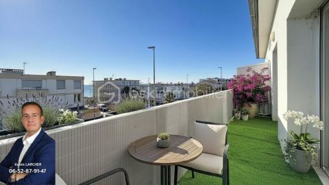 A louer APPARTEMENT T2 37 M2 TERRASSE VUE MER PALAVAS LES FLOTS