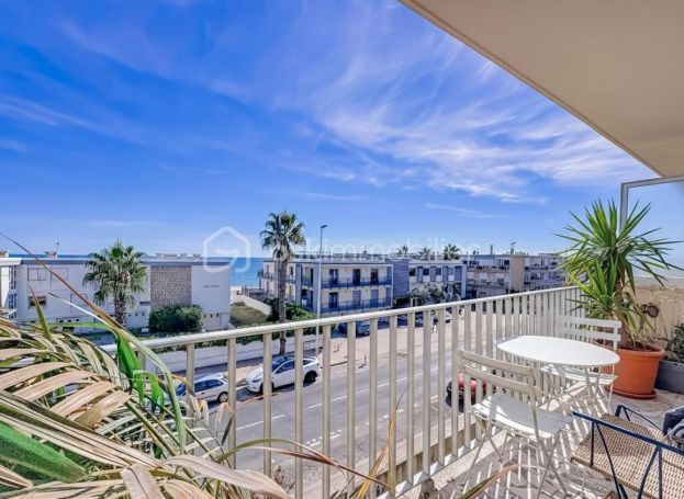 A louer APPARTEMENT T3 48 M2 TERRASSE VUE MER PALAVAS LES FLOTS