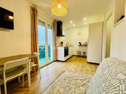 A louer APPARTEMENT T3 36 M2 VUE MER CANET EN ROUSSILLON