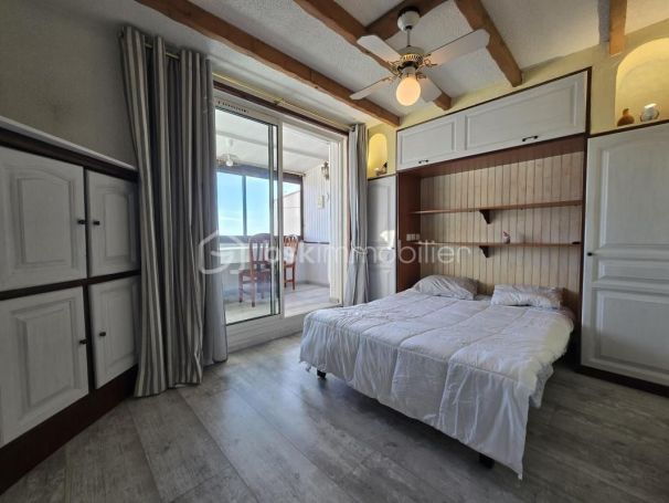 A louer APPARTEMENT T2 23 M2 TERRASSE VUE MER SAUSSET LES PINS