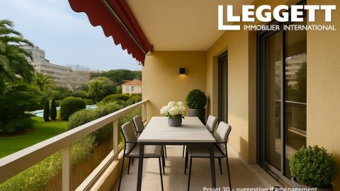 A louer APPARTEMENT DE PRESTIGE T2 50 M2 TERRASSE BORD DE MER NICE