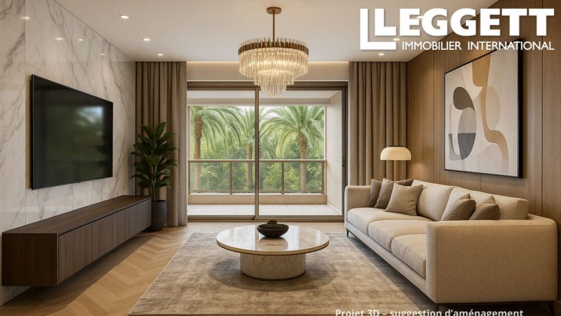 A louer APPARTEMENT DE PRESTIGE T2 50 M2 TERRASSE BORD DE MER NICE