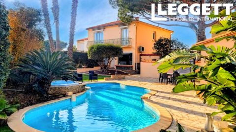 A louer MAISON  6 PIECES 180 M2 BORD DE MER CANET EN ROUSSILLON