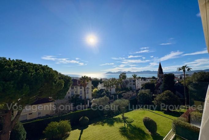 A louer APPARTEMENT DE PRESTIGE NEUF T3 83 M2 TERRASSE VUE MER CANNES