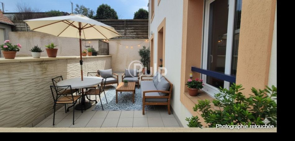 A louer APPARTEMENT T3 60 M2 TERRASSE BORD DE MER BOULOGNE SUR MER