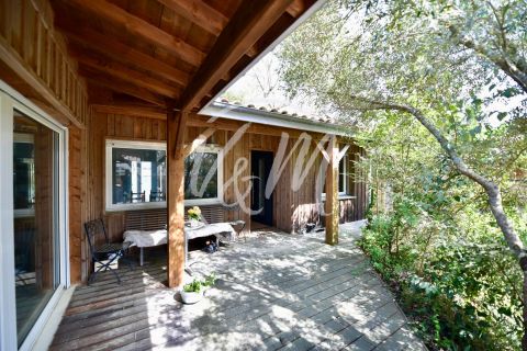A vendre CHARMANTE VILLA EN BOIS 4 PIECES 124 M² Lanton
