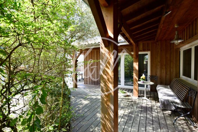 A vendre CHARMANTE VILLA EN BOIS 4 PIECES 124 M² Lanton
