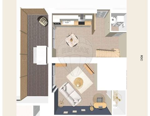 A louer APPARTEMENT DUPLEX T3 70 M2 TERRASSE BORD DE MER ARVERT