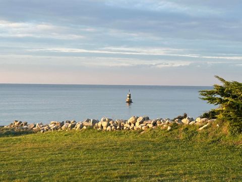 vente Maison bretonne première ligne vue mer Plouhinec