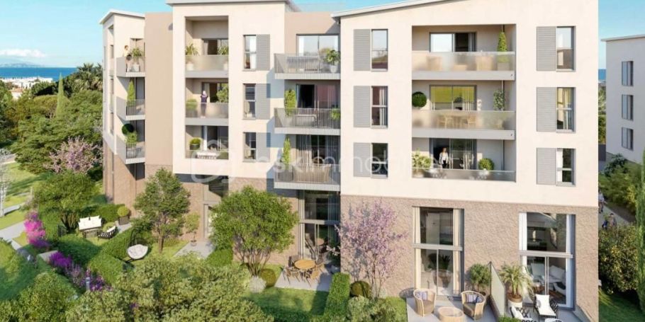A louer APPARTEMENT NEUF T2 38 M2 VUE MER ANTIBES