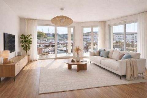 A louer APPARTEMENT DE PRESTIGE T4 135 M2 TERRASSE BORD DE MER ROCHEFORT