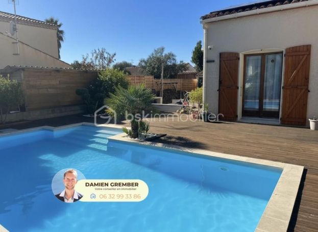 A vendre MAISON  5 PIECES 165 M2 BORD DE MER VIC LA GARDIOLE