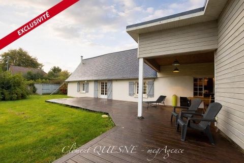 A louer LONGèRE  5 PIECES 146 M2 BORD DE MER BERNEVAL LE GRAND