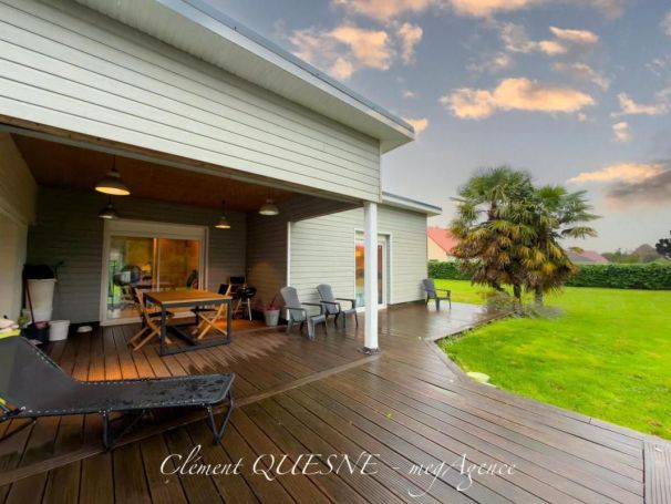 A louer LONGèRE  5 PIECES 146 M2 BORD DE MER BERNEVAL LE GRAND