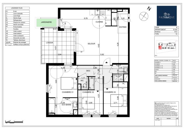 A vendre Appartement T4  neuf  88 M&sup2; La Ciotat