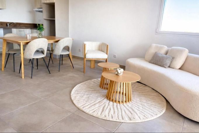 A louer APPARTEMENT NEUF T3 62 M2 TERRASSE BORD DE MER SERIGNAN