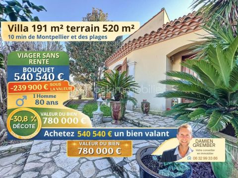 A louer MAISON  5 PIECES 191 M2 BORD DE MER LATTES