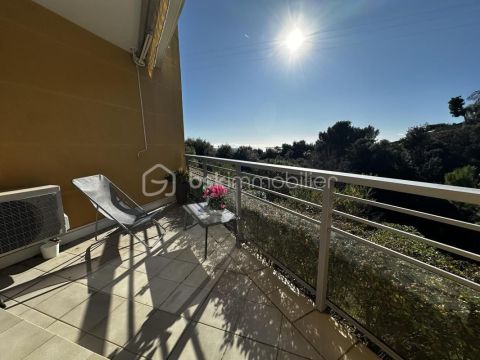 A louer STUDIO 40 M2 TERRASSE VUE MER SAINT LAURENT DU VAR